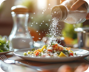 After a High-Sodium Meal